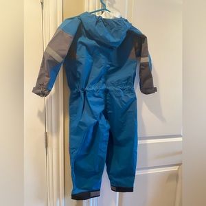 Celestial blue rain and trail suit by Oaki wear